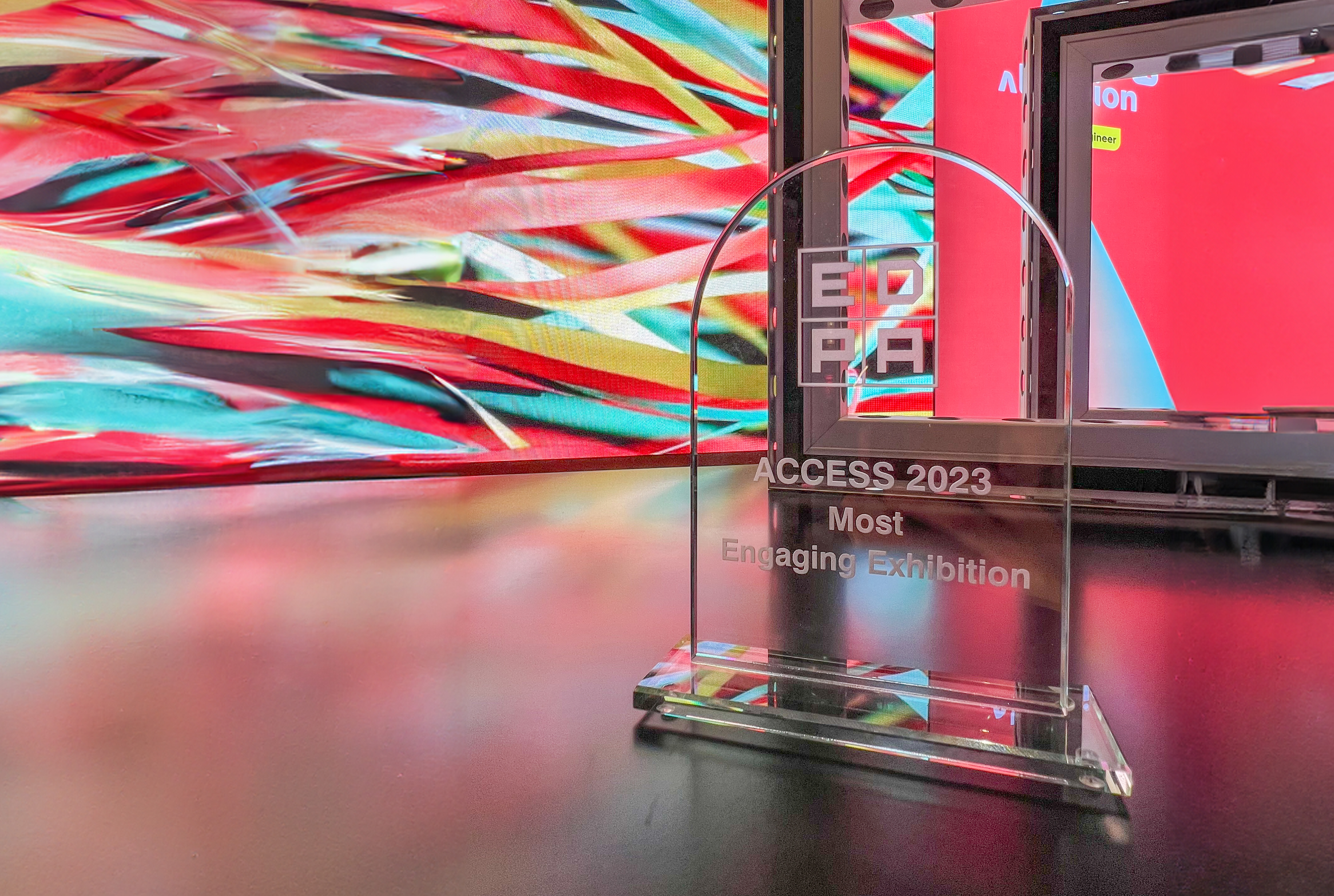 Aluvision wins most Engaging Booth at ACCESS 2023