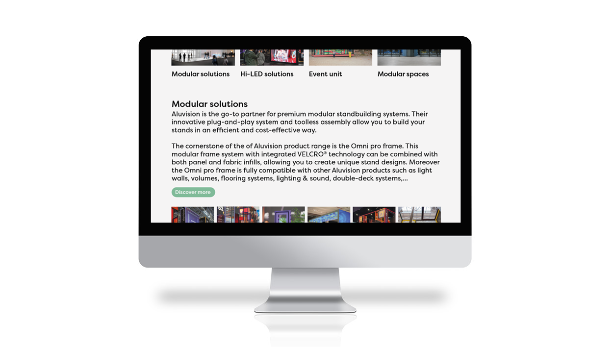 Aluvision Connect marketing package