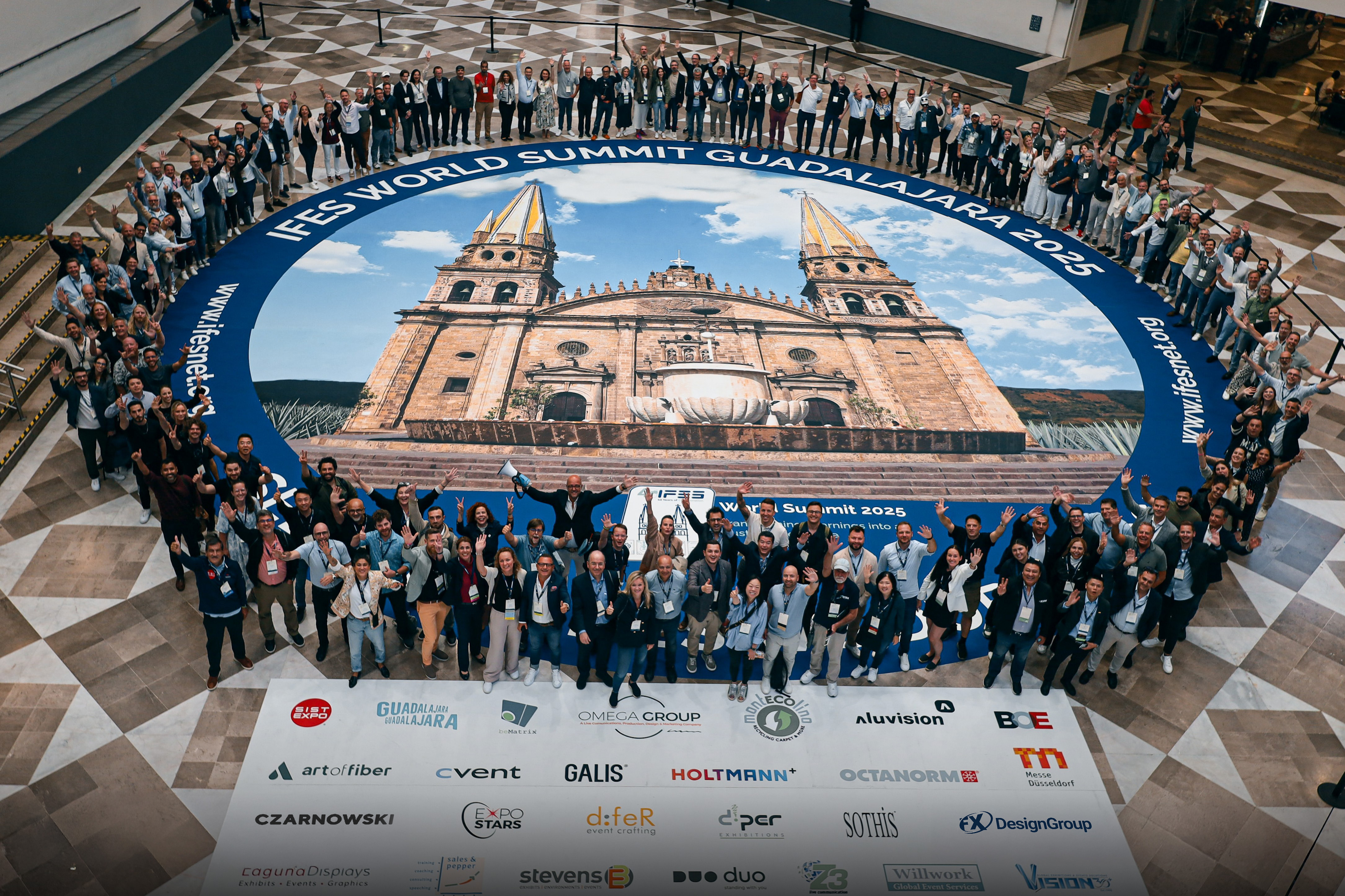 Aluvision at the IFES World Summit in Guadalajara (Mexico): Proud Gold Sponsor