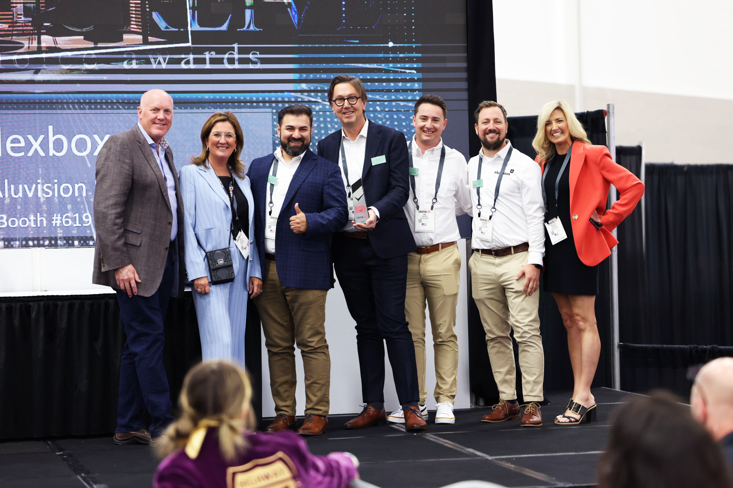 3 Awards for Aluvision at ExhibitorLive