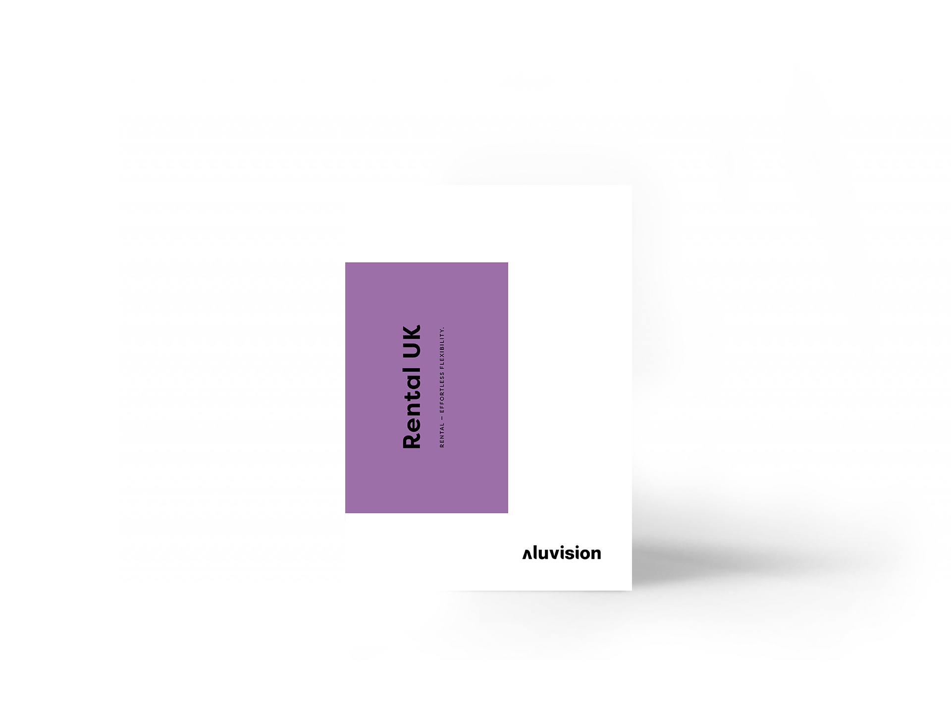 Rental UK brochure